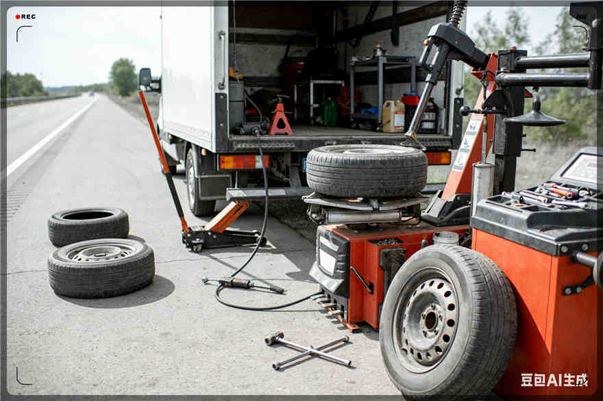 中方扎胎道路救援-流动补胎